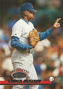 #472 Chuck McElroy - Chicago Cubs - 1993 Stadium Club Baseball