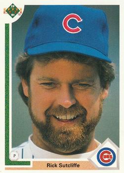 #473 Rick Sutcliffe - Chicago Cubs - 1991 Upper Deck Baseball