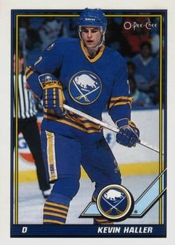 #473 Kevin Haller - Buffalo Sabres - 1991-92 O-Pee-Chee Hockey