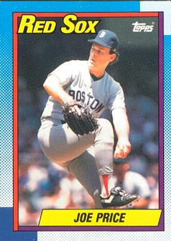 #473 Joe Price - Boston Red Sox - 1990 O-Pee-Chee Baseball