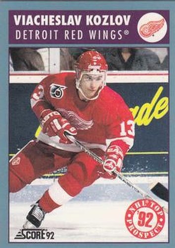 #473 Viacheslav Kozlov - Detroit Red Wings - 1992-93 Score Canadian Hockey