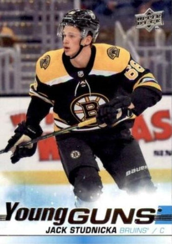 #473 Jack Studnicka - Boston Bruins - 2019-20 Upper Deck Hockey