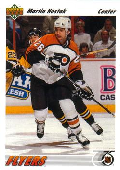 #473 Martin Hostak - Philadelphia Flyers - 1991-92 Upper Deck Hockey