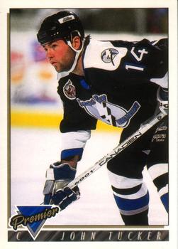 #473 John Tucker - Tampa Bay Lightning - 1993-94 O-Pee-Chee Premier Hockey