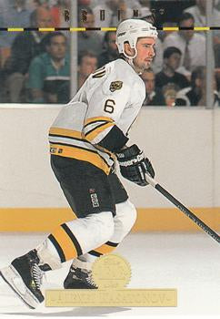 #473 Alexei Kasatonov - Boston Bruins - 1994-95 Leaf Hockey