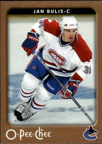 #473 Jan Bulis - Vancouver Canucks - 2006-07 O-Pee-Chee Hockey