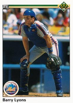 #473 Barry Lyons - New York Mets - 1990 Upper Deck Baseball