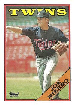 #473 Joe Niekro - Minnesota Twins - 1988 Topps Baseball