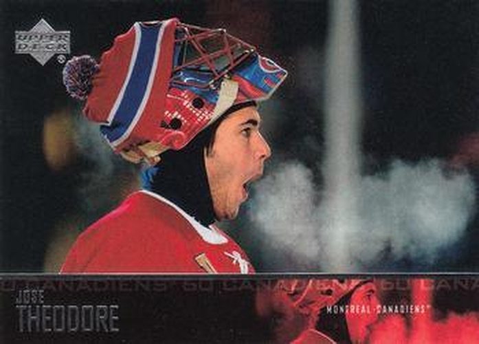 #473 Jose Theodore - Montreal Canadiens - 2003-04 Upper Deck Hockey