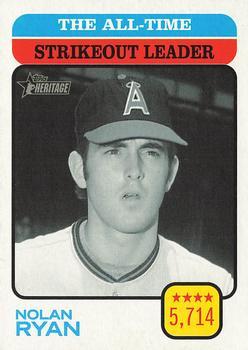 #473 Nolan Ryan - California Angels - 2022 Topps Heritage Baseball