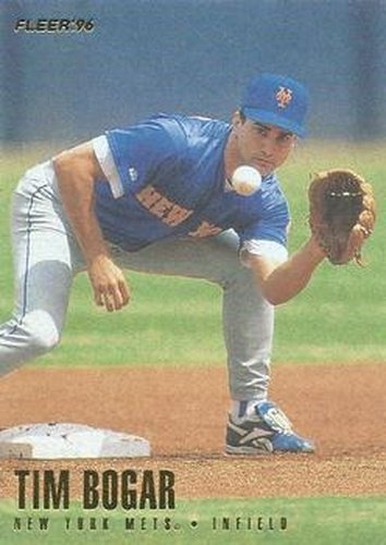 #473 Tim Bogar - New York Mets - 1996 Fleer Baseball