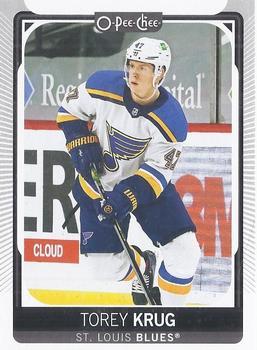 #473 Torey Krug - St. Louis Blues - 2021-22 O-Pee-Chee Hockey