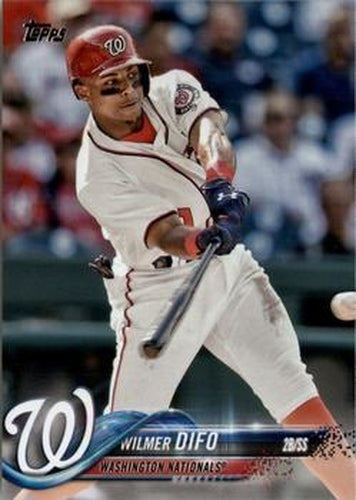 #473 Wilmer Difo - Washington Nationals - 2018 Topps Baseball