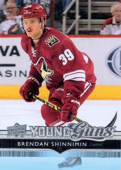 #473 Brendan Shinnimin - Arizona Coyotes - 2014-15 Upper Deck Hockey