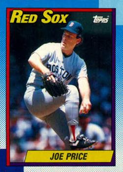 #473 Joe Price - Boston Red Sox - 1990 Topps Baseball
