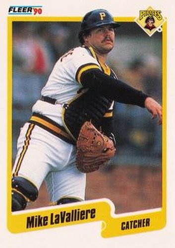 #473 Mike LaValliere - Pittsburgh Pirates - 1990 Fleer USA Baseball