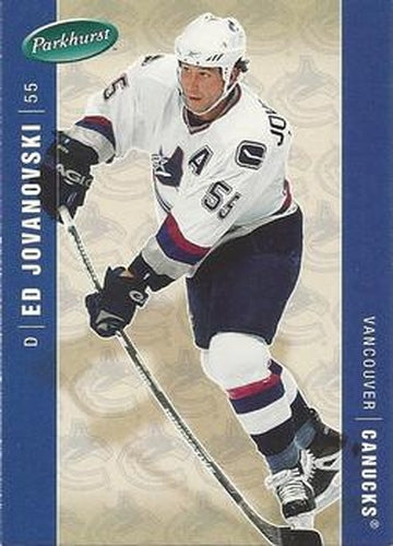 #473 Ed Jovanovski - Vancouver Canucks - 2005-06 Parkhurst Hockey