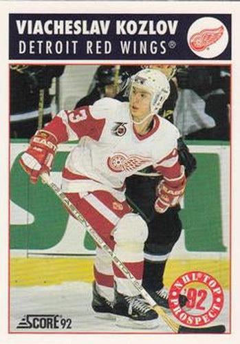 #473 Viacheslav Kozlov - Detroit Red Wings - 1992-93 Score USA Hockey