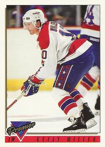 #474 Kelly Miller - Washington Capitals - 1993-94 O-Pee-Chee Premier Hockey