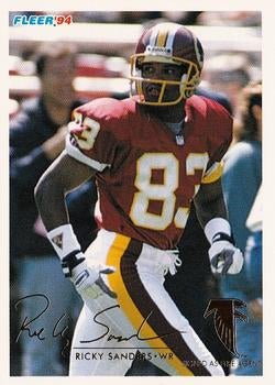 #474 Ricky Sanders - Atlanta Falcons - 1994 Fleer Football