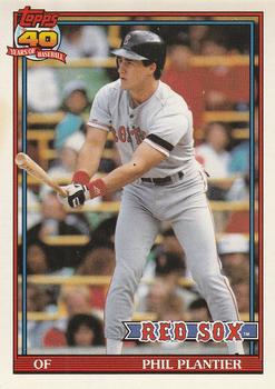 #474 Phil Plantier - Boston Red Sox - 1991 O-Pee-Chee Baseball