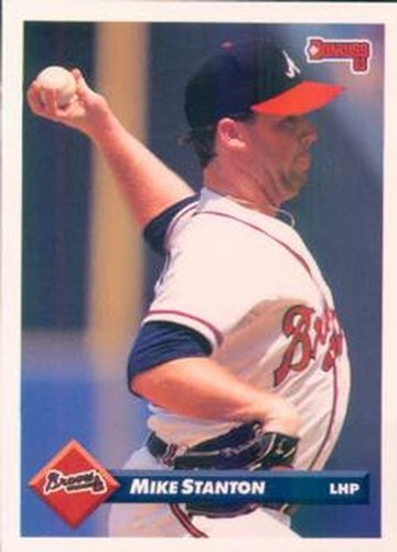 #474 Mike Stanton - Atlanta Braves - 1993 Donruss Baseball