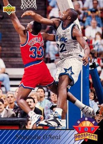 #474 Shaquille O'Neal - Orlando Magic - 1992-93 Upper Deck Basketball