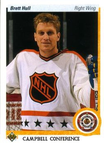 #474 Brett Hull - St. Louis Blues - 1990-91 Upper Deck Hockey