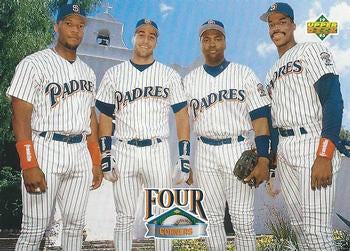 #474 Gary Sheffield / Phil Plantier / Tony Gwynn / Fred McGriff - San Diego Padres - 1993 Upper Deck Baseball