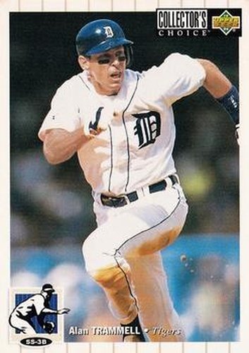 #474 Alan Trammell - Detroit Tigers - 1994 Collector's Choice Baseball