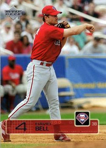 #474 David Bell - Philadelphia Phillies - 2003 Upper Deck Baseball