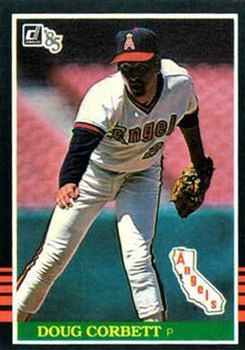 #474 Doug Corbett - California Angels - 1985 Donruss Baseball