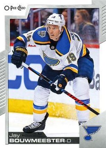 #474 Jay Bouwmeester - St. Louis Blues - 2020-21 O-Pee-Chee Hockey