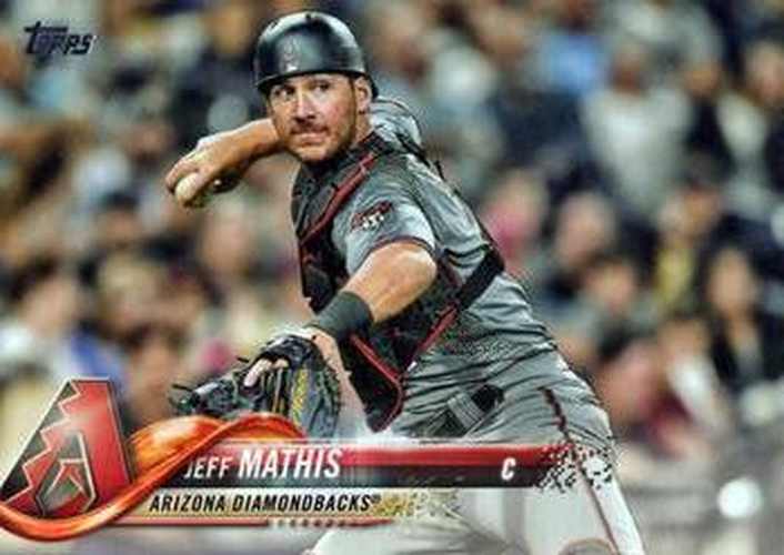 #474 Jeff Mathis - Arizona Diamondbacks - 2018 Topps Baseball