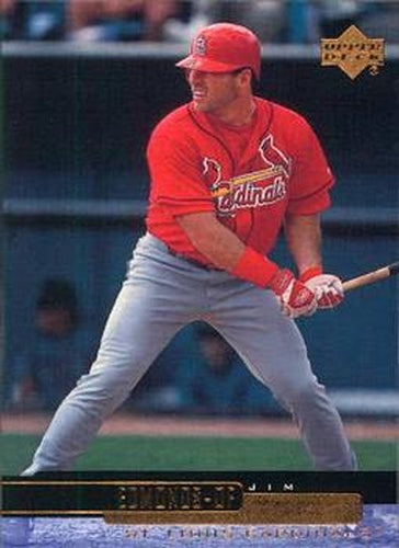 #474 Jim Edmonds - St. Louis Cardinals - 2000 Upper Deck Baseball