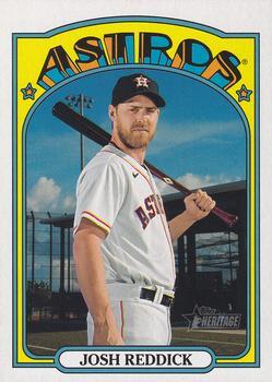 #474 Josh Reddick - Houston Astros - 2021 Topps Heritage Baseball