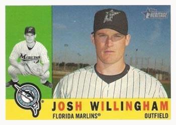 #474 Josh Willingham - Florida Marlins - 2009 Topps Heritage Baseball