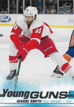 #474 Givani Smith - Detroit Red Wings - 2019-20 Upper Deck Hockey