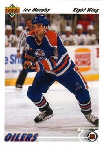 #474 Joe Murphy - Edmonton Oilers - 1991-92 Upper Deck Hockey