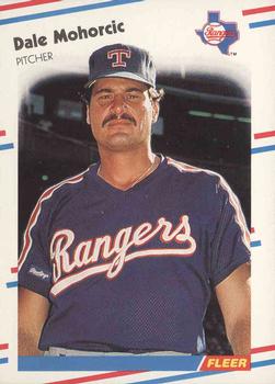 #474 Dale Mohorcic - Texas Rangers - 1988 Fleer Baseball