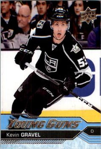 #474 Kevin Gravel - Los Angeles Kings - 2016-17 Upper Deck Hockey