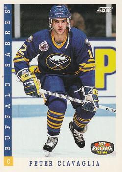 #474 Peter Ciavaglia - Buffalo Sabres - 1993-94 Score Canadian Hockey