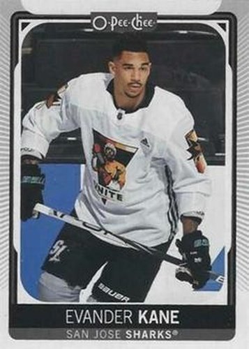 #474b Evander Kane - Special Jersey - San Jose Sharks - 2021-22 O-Pee-Chee Hockey