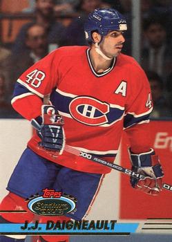 #475 J.J. Daigneault - Montreal Canadiens - 1993-94 Stadium Club Hockey