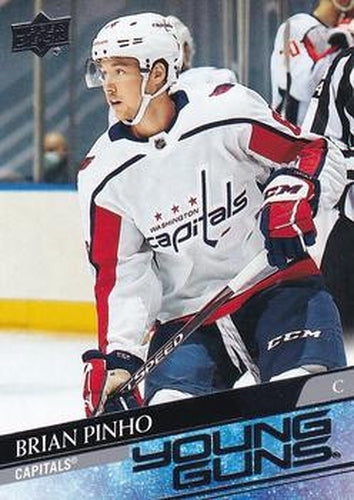 #475 Brian Pinho - Washington Capitals - 2020-21 Upper Deck Hockey