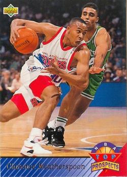 #475 Clarence Weatherspoon - Philadelphia 76ers - 1992-93 Upper Deck Basketball