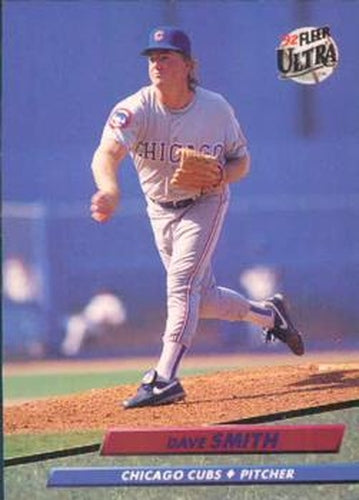 #475 Dave Smith - Chicago Cubs - 1992 Ultra Baseball