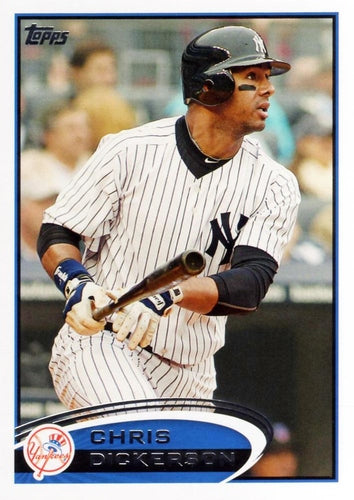 #475 Chris Dickerson - New York Yankees - 2012 Topps Baseball