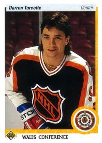 #475 Darren Turcotte - New York Rangers - 1990-91 Upper Deck Hockey