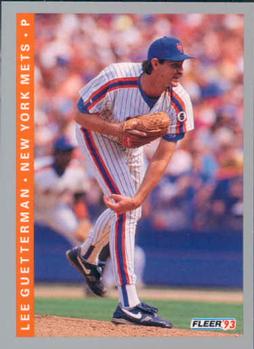 #475 Lee Guetterman - New York Mets - 1993 Fleer Baseball
